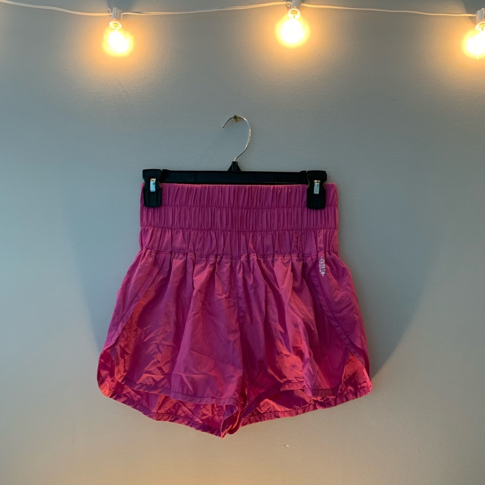 Free People Hot Pink Shorts